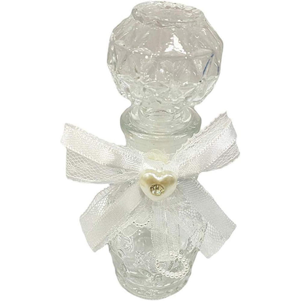 Set 12 bottigline Decorate in Vetro per liquori Whisky Cognac bomboniera segnaposto Matrimonio - enzoled