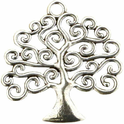 Decorazione per bomboniera 20 ciondolo albero della vita per portaconfetti compleanno comunione laurea - enzoled