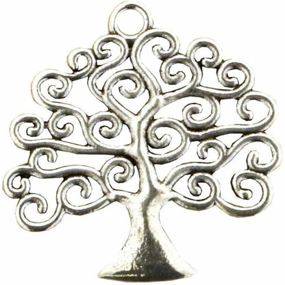 Decorazione per bomboniera 20 ciondolo albero della vita per portaconfetti compleanno comunione laurea - enzoled