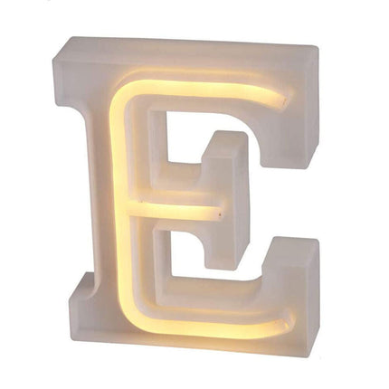 Lettere luminose neon a led luci alfabeto dalla A alla Z luminoso per decorazione casa compleanni nozze festa bar eventi luce calda - enzoled