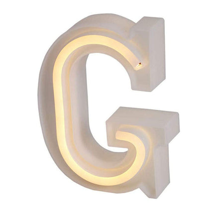 Lettere luminose neon a led luci alfabeto dalla A alla Z luminoso per decorazione casa compleanni nozze festa bar eventi luce calda - enzoled