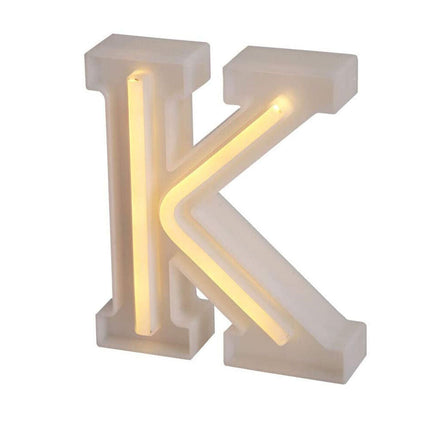 Lettere luminose neon a led luci alfabeto dalla A alla Z luminoso per decorazione casa compleanni nozze festa bar eventi luce calda - enzoled