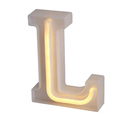 Lettere luminose neon a led luci alfabeto dalla A alla Z luminoso per decorazione casa compleanni nozze festa bar eventi luce calda - enzoled