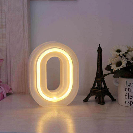 Lettere luminose neon a led luci alfabeto dalla A alla Z luminoso per decorazione casa compleanni nozze festa bar eventi luce calda - enzoled