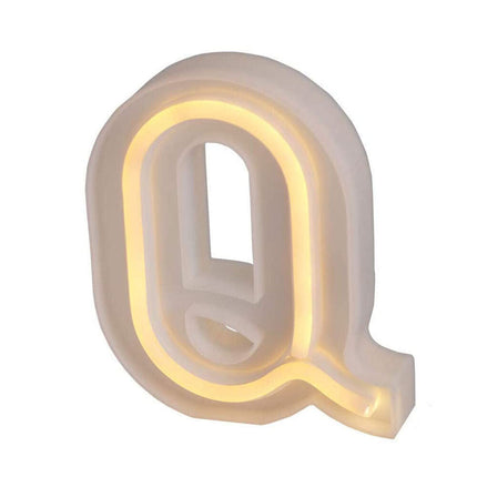 Lettere luminose neon a led luci alfabeto dalla A alla Z luminoso per decorazione casa compleanni nozze festa bar eventi luce calda - enzoled