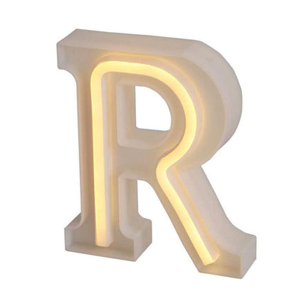 Lettere luminose neon a led luci alfabeto dalla A alla Z luminoso per decorazione casa compleanni nozze festa bar eventi luce calda - enzoled