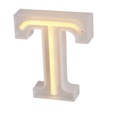 Lettere luminose neon a led luci alfabeto dalla A alla Z luminoso per decorazione casa compleanni nozze festa bar eventi luce calda - enzoled