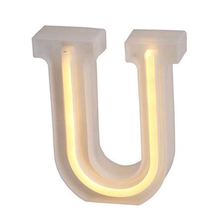 Lettere luminose neon a led luci alfabeto dalla A alla Z luminoso per decorazione casa compleanni nozze festa bar eventi luce calda - enzoled