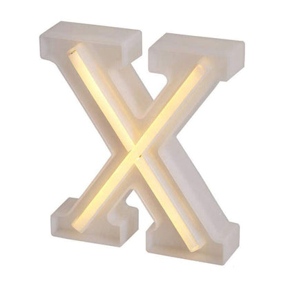 Lettere luminose neon a led luci alfabeto dalla A alla Z luminoso per decorazione casa compleanni nozze festa bar eventi luce calda - enzoled