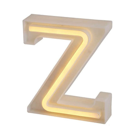 Lettere luminose neon a led luci alfabeto dalla A alla Z luminoso per decorazione casa compleanni nozze festa bar eventi luce calda - enzoled