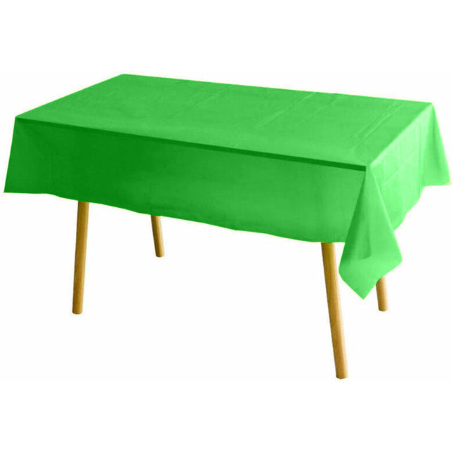 Tovaglia plastificata monouso rettangolare 137x274 cm tovaglie in plastica allestimento tavoli feste (Verde Scuro) Visita lo Store di vet italy - enzoled