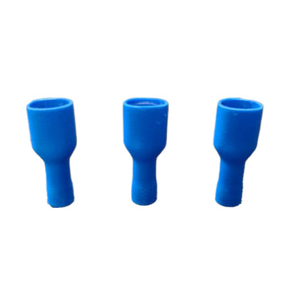 50 Terminali Capicorda Femmina Isolati FDFD2-250 Blu per Cavi 1.5-2.5mm² – Connettori Elettrici enzoled