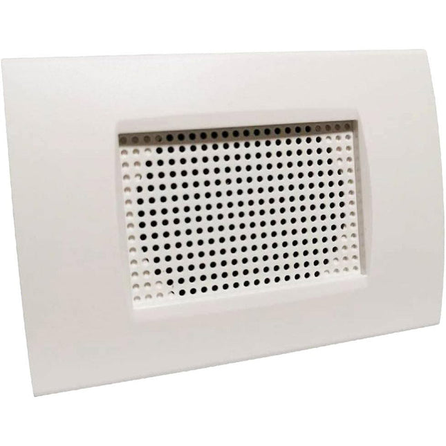 Altoparlante incasso con placca compatibile con living light international air cassetta 503 diffusore audio 15 watt - enzoled