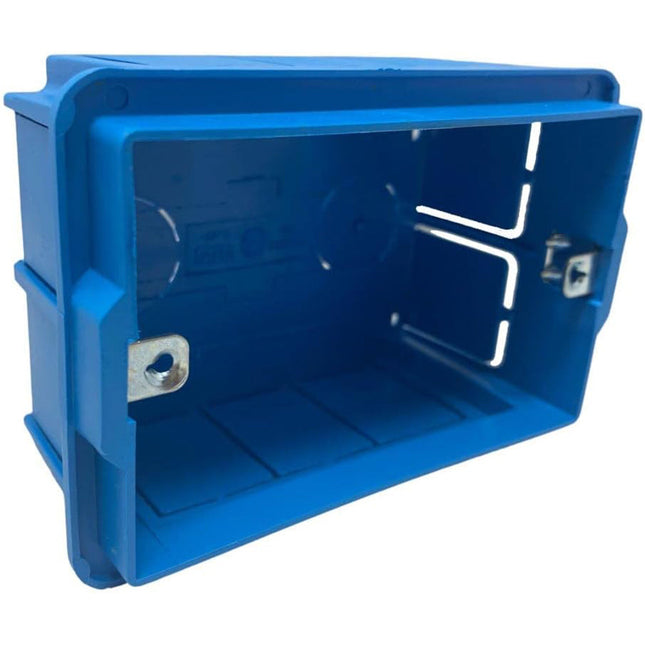 Set 5 Cassette da incasso 503 scatole combinate da muro 3 posti magnum con inserti in ferro zincato IP40 - enzoled