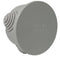 Scatola di derivazione tonda box con coperchio a pressione 4 passacavi tenuta stagna IP44 Ø 80x40 mm - enzoled