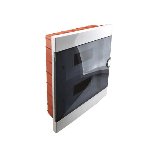 Quadro elettrico da incasso centralino 2x12 24 moduli DIN box scatola per interruttori IP40 - enzoled