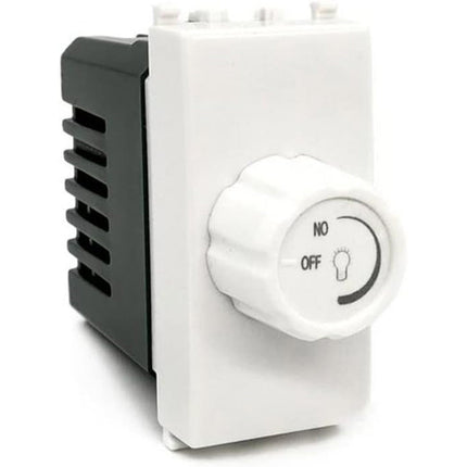 Interruttore dimmer compatibile con Living Light International Air regolatore controller con manopola per luci illuminazione led 500 watt 230V - enzoled