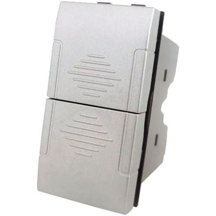 Doppio pulsante compatibile con living light international air tasto interruttore saliscendi 1p 10a 220v - enzoled