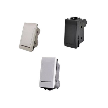 Interruttore unipolare compatibile con living light international air 1p 16a 250v - enzoled