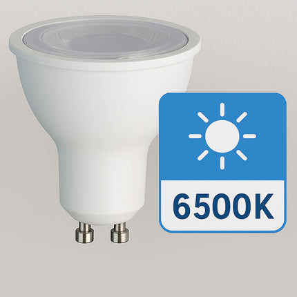Faretto GU10 6 watt 8 led cob luce calda naturale fredda 435 Lm enzoled