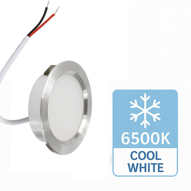 Faretto incasso 3W x cappa mensola armadio luce fredda calda naturale enzoled