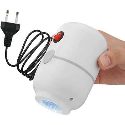 Pompa ad aria elettrica per sacchetto sottovuto vestiti macchina portatile aspira aria aspiratore 2 sacchetti 80x60 cm - enzoled