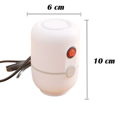 Pompa ad aria elettrica per sacchetto sottovuto vestiti macchina portatile aspira aria aspiratore 2 sacchetti 80x60 cm - enzoled