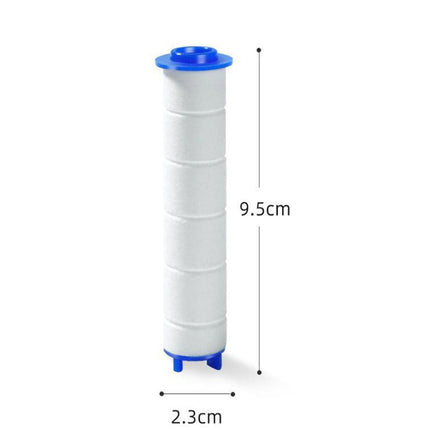 Soffione doccia con filtro anticalcare 3 getti d'acqua tasto ON/OFF enzoled