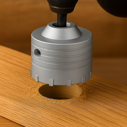 Fresa carotatrice a tazza per muro in acciaio ø80 mm foro ø20 mm enzoled