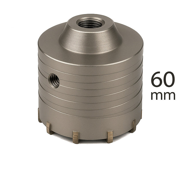 Fresa carotatrice a tazza per muro in acciaio ø60 mm foro ø20 mm enzoled