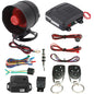 Sistema di allarme per auto antifurto di sicurezza universale con sirena da 15 watt 2 telecomandi - enzoled