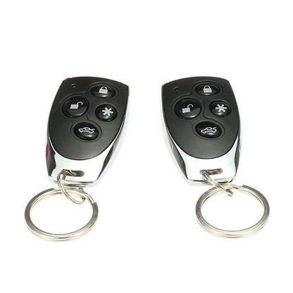 Sistema di allarme per auto antifurto di sicurezza universale con sirena da 15 watt 2 telecomandi - enzoled