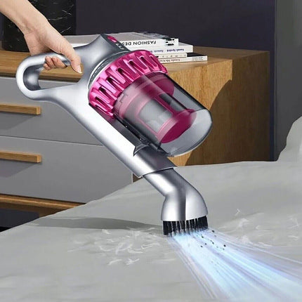 Aspirapolvere senza fili 4 in 1 scopa elettrica senza sacchetto 100 watt ricaricabile con filtro lavabile vari accessori - enzoled