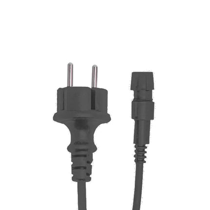 Catena luminosa per esterno con 10 portalampada per lampadine E27 prolungabile impermeabile IP65 10 metri bianca o nera - enzoled