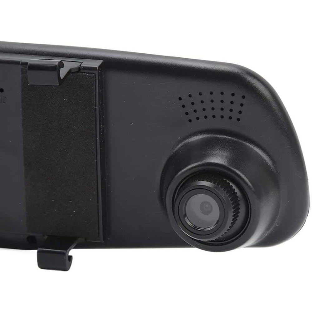 Specchietto retrovisore per auto con telecamera integrata Dash Cam che registra il percorso - enzoled