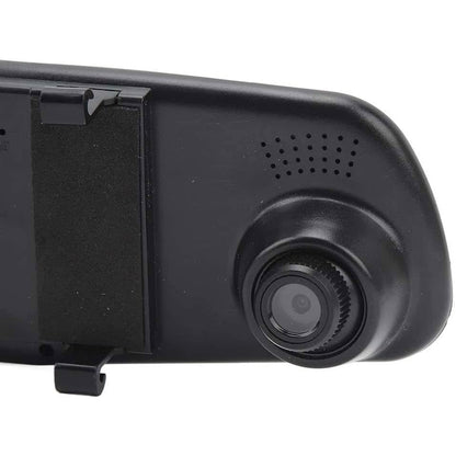 Specchietto retrovisore per auto con telecamera integrata Dash Cam che registra il percorso - enzoled