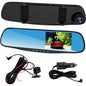 Specchietto retrovisore per auto con telecamera integrata più telecamera per retromarcia Dash Cam che registra il percorso - enzoled