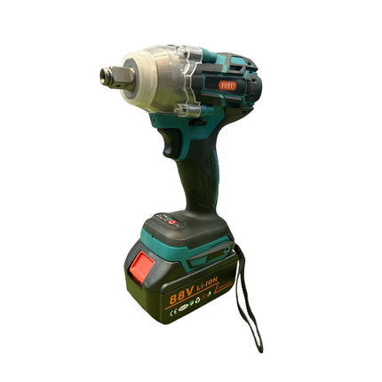 Kit 2 in 1 trapano avvitatore e avvitatore ad impulsi con doppia batteria 88 volt con vari accessori in valigetta - enzoled