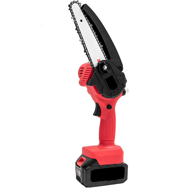 Motosega con lama da 6” pollici doppia batteria 48v ricaricabile tagliarami giardinaggio elettrosega - enzoled