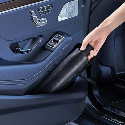 Parasole universale da auto 10 stecche ombrello richiudibile protezione da raggi UV per parabrezza cruscotto - enzoled