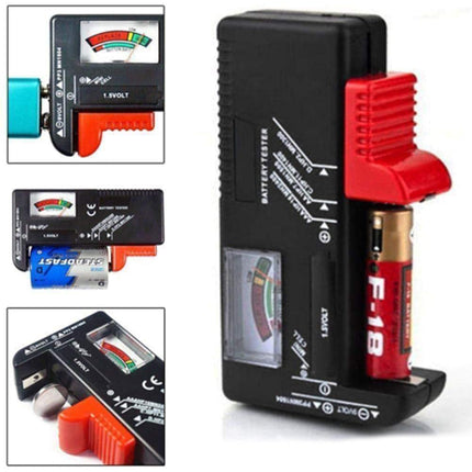 Tester per batterie universale rilevatore controllo di carica della batteria analogico - enzoled