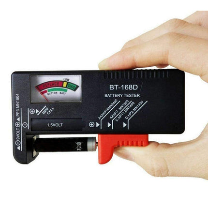 Tester per batterie universale rilevatore controllo di carica della batteria analogico - enzoled