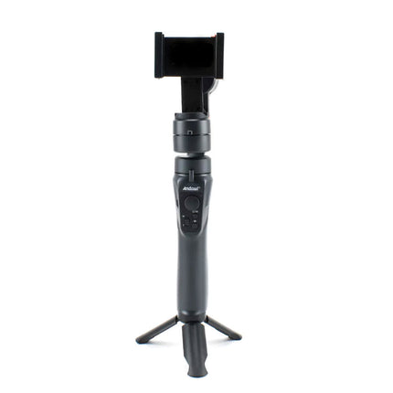 Stabilizzatore gimbal per smarphone a 3 assi bastone per selfie con telecomando integrato con app anti vibrazioni rotazione 360° con zoom - enzoled