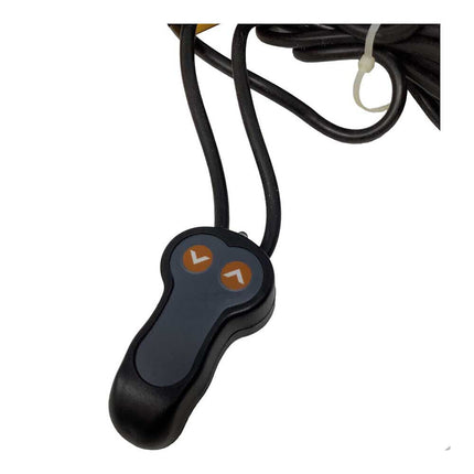 Cric elettrico a pantografo 12 volt accendisigari 75 watt 1.5 ton con telecomando sollevatore auto emergenza - enzoled
