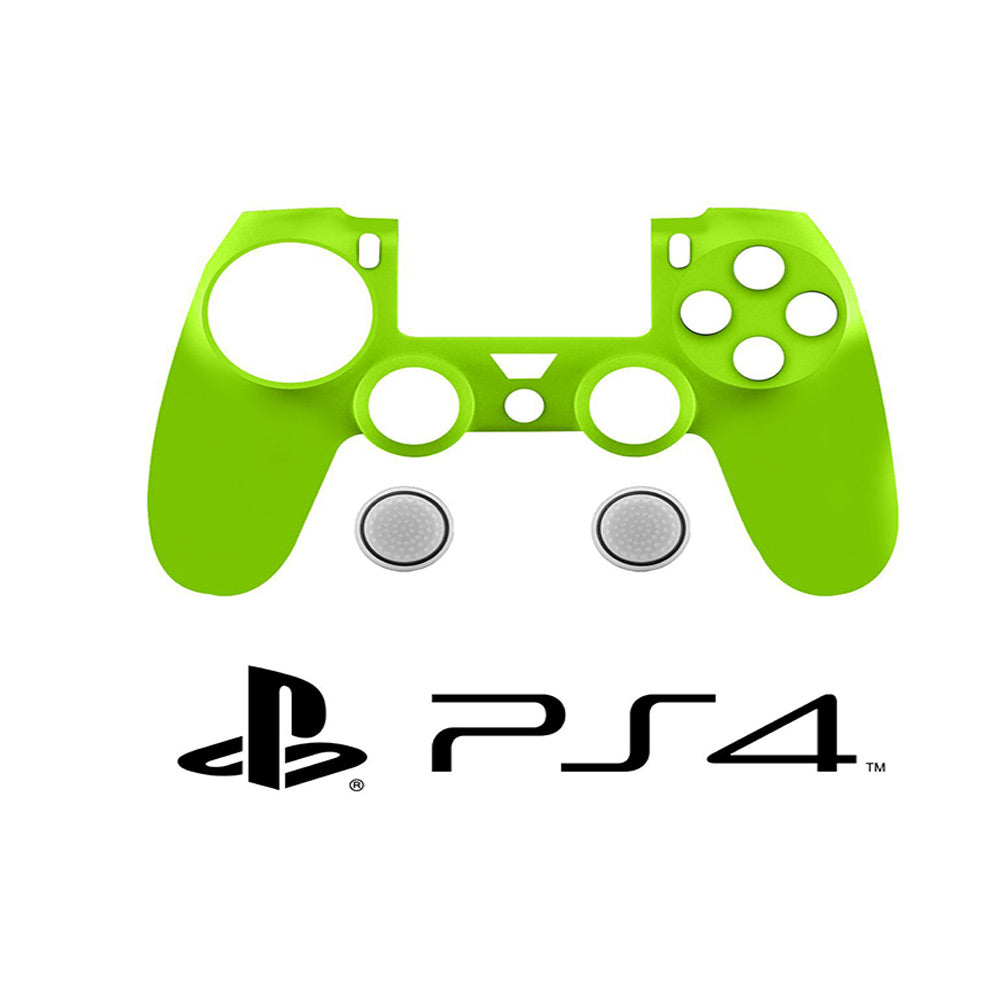 Cover in silicone per joystick PS4 custodia antiscivolo per controller Playstation 4 con protezione per analogico - enzoled