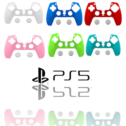 Cover in silicone per joystick PS5 custodia antiscivolo per controller Playstation 5 con protezione per analogico - enzoled