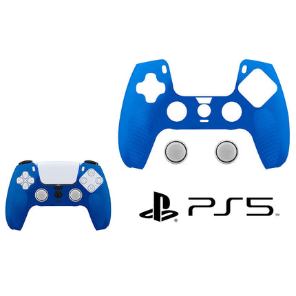 Cover in silicone per joystick PS5 custodia antiscivolo per controller Playstation 5 con protezione per analogico - enzoled