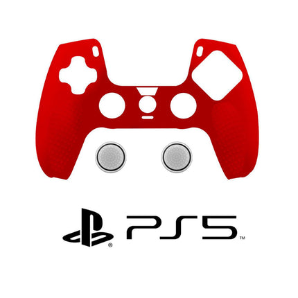 Cover in silicone per joystick PS5 custodia antiscivolo per controller Playstation 5 con protezione per analogico - enzoled