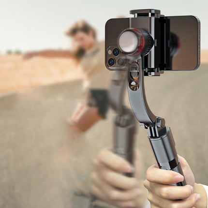 Stabilizzatore cardanico per smarphone gimbal bastone treppiede allungabile per selfie con telecomando anti vibrazioni rotazione 360° - enzoled