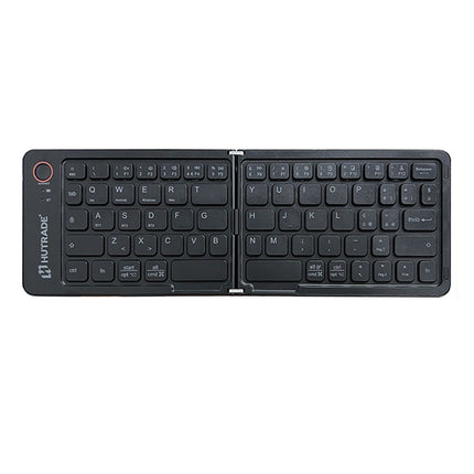 Mini tastierino bluetooth pieghevole ricaricabile tastiera portatile con supporto per cellulare per smarphone tablet pc tv - enzoled